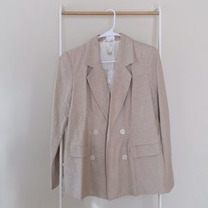 Tan a new day blazer